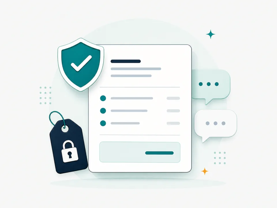 Predictable flat-fee billing illustration